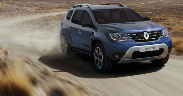 Blue Renault Duster